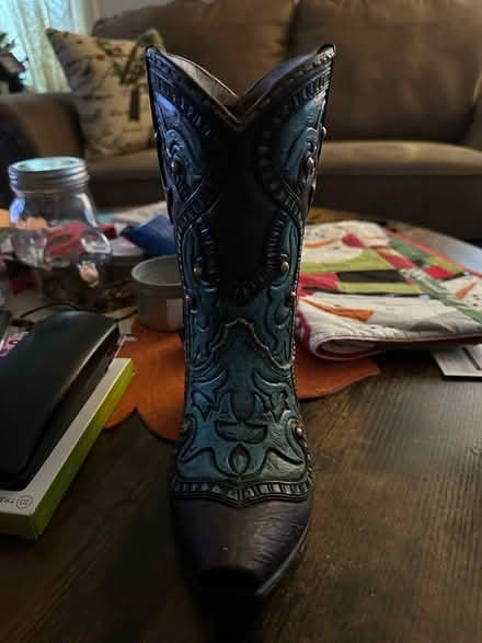 Photo of free Cowboy boot vase (Saugerties) #2