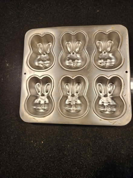 Photo of free Bunny-shaped cake pan (West Concord MA) #2