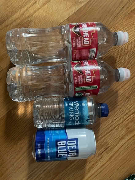 Photo of free Water bottles (Washington Park) #1