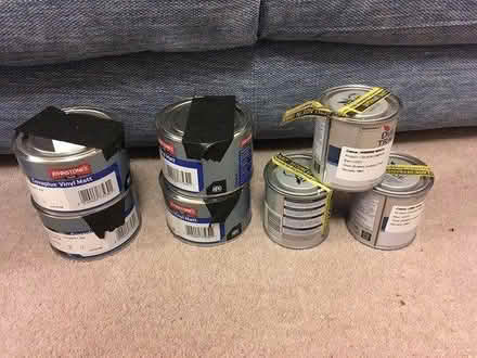Photo of free Paint samples (light green/yellow) (Berrylands KT5) #1