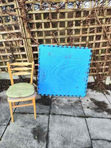 Photo of free 2 large interlocking mats (Outwood Gate M26) #1