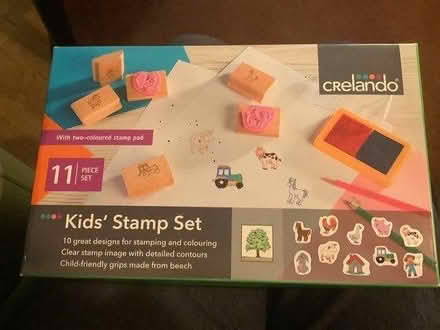Photo of free Kids ink stamp set (Warminster BA12) #2