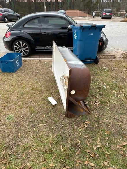 Photo of free scrap metal tub (Lawrenceville, ga) #1