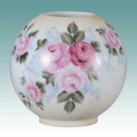 Photo of Replacement globe hurricane lamp (Rising sun) #1