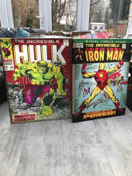 Photo of free Superhero canvases (Tilehurst) #1
