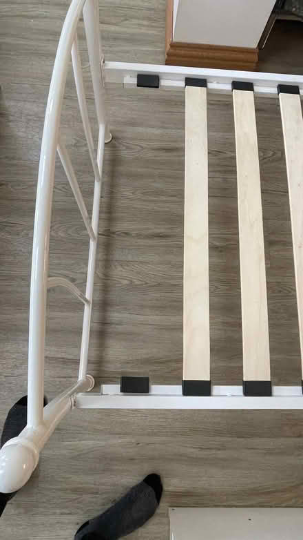 Photo of free Single bed frame (6x3 ft) (Charlton OX12) #4