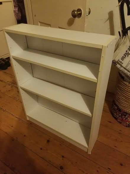 Photo of free Small white bookcase (New Marston OX3) #1
