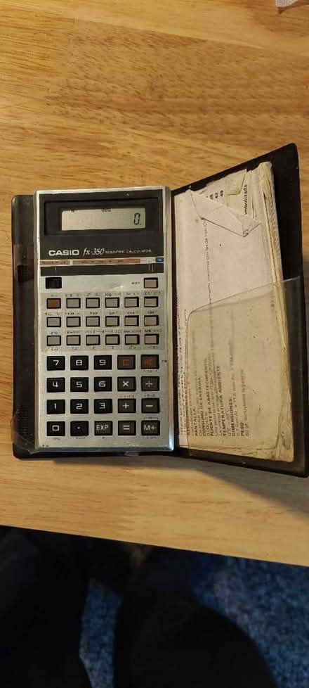 Photo of free Vintage Casio fx 350 calculator (Broomhall S3) #1