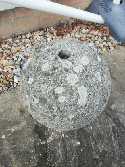 Photo of free Garden Stone Ornamental Ball (North Baddesley) #1