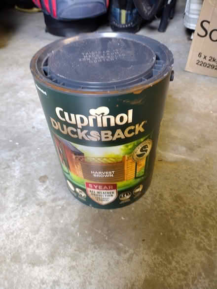 Photo of free Cuprinol Ducksback (Matlock, Far Green) #1