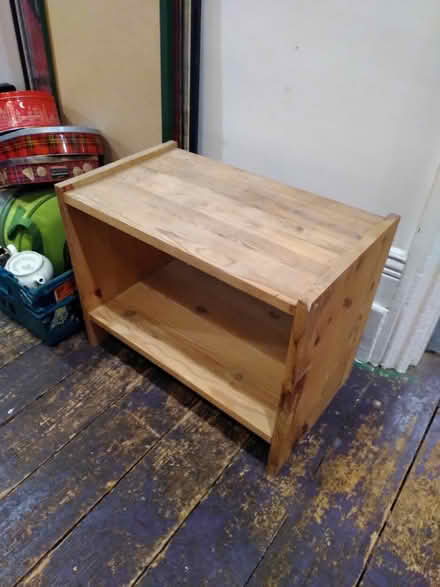 Photo of free Wooden side table type thing (Fiveways, Brighton) #1