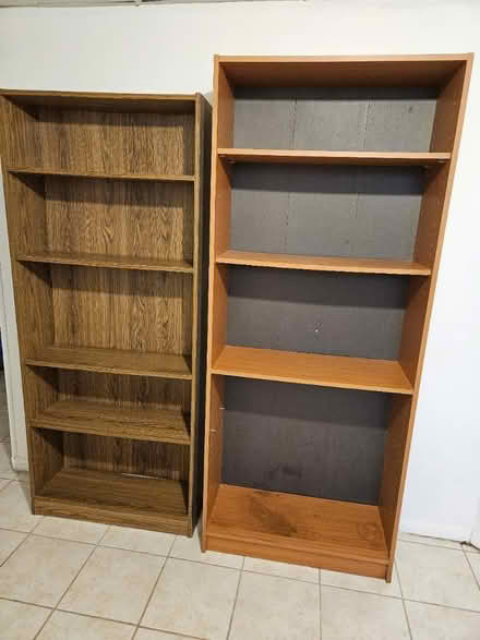 Photo of free 2 tall book cases (College Park) #1