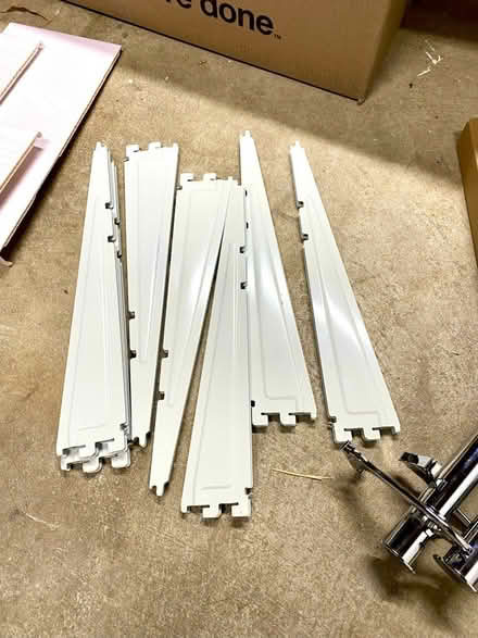Photo of free New Everbilt closet system pieces (Cabin John near Bethesda) #3