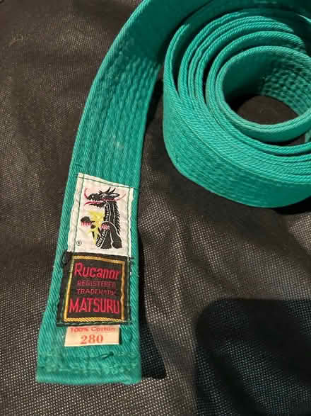 Photo of free Green karate belt 280cm (DT4) #1
