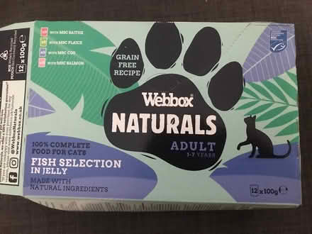 Photo of free 12 pouches grain-free cat food (Cardonald, Glasgow, G52) #1