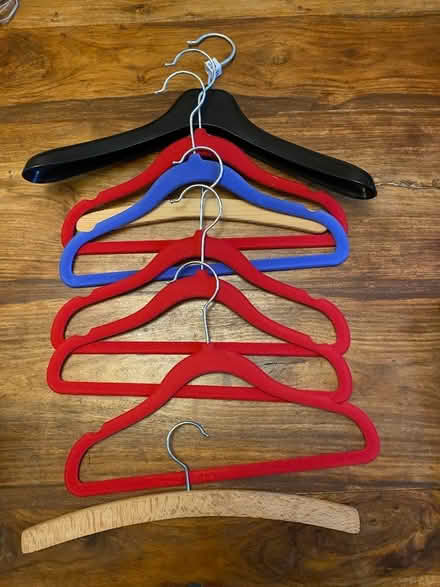 Photo of free Bundle of childrens coat hangers (Fox Hill S6) #1