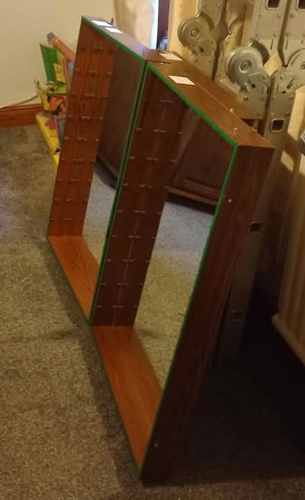 Photo of free Mirrored Wall Display Units x 3 (Wrexham LL11) #1