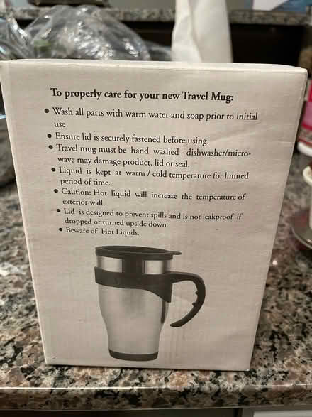 Photo of free Travel mug (St.Lawrence market) #1