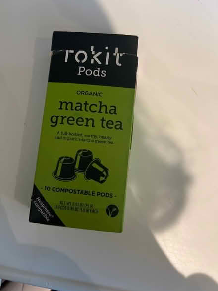 Photo of free Six matcha pods f nespresso machine (Hampstead, mw3) #1