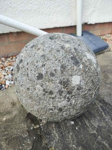 Photo of free Garden Stone Ornamental Ball (North Baddesley) #2