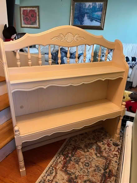Photo of free Stanley desk hutch cream color (Seaford, NY) #1