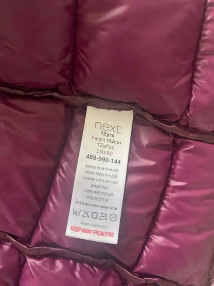 Photo of free Girls winter puffer coat (Brook End SG5) #2