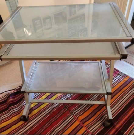 Photo of free Small glass desk (Hanwell W7) #2