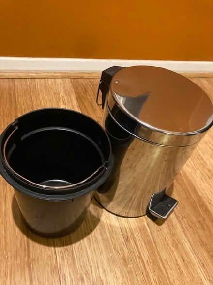 Photo of free small bathroom pedal bin (Heath & Reach LU7) #1