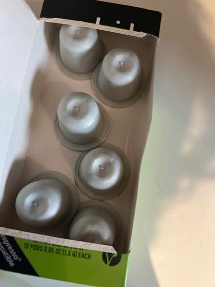 Photo of free Six matcha pods f nespresso machine (Hampstead, mw3) #2