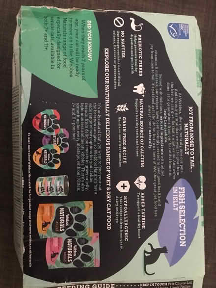 Photo of free 12 pouches grain-free cat food (Cardonald, Glasgow, G52) #2