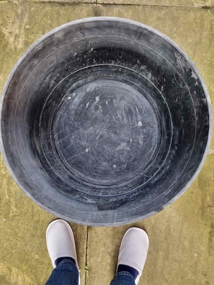 Photo of free Large Black plastic planter (Putney SW15) #1