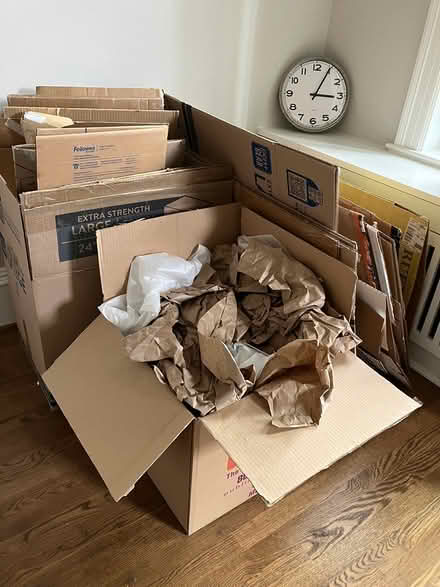 Photo of free 20+ moving boxes & packing material (Dupont Circle) #1