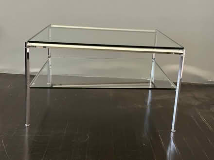 Photo of free Square 2-shelf Coffee or Side Table (Upper East Side) #1