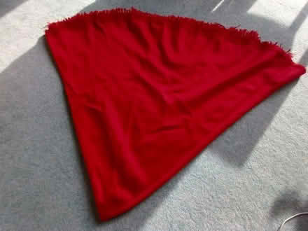 Photo of free Large Red Circular Tablecloth (Beaconsfield HP9) #1