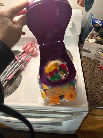 Photo of free Hippo container of plastic blocks (San Jose) #2