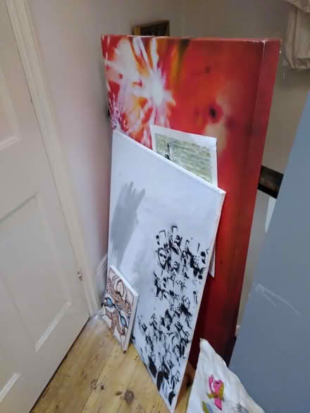 Photo of free Three art canvases (Fiveways, Brighton) #1