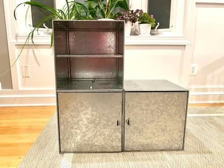 Photo of free Steel stacking storage bins (Cabin John near Bethesda) #2