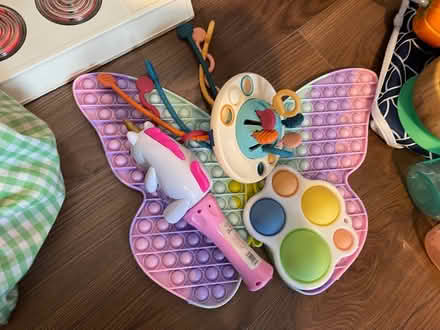 Photo of free Bundle: Baby/Toddler Feeding equipment, toy storage etc (Leytonstone E11) #1