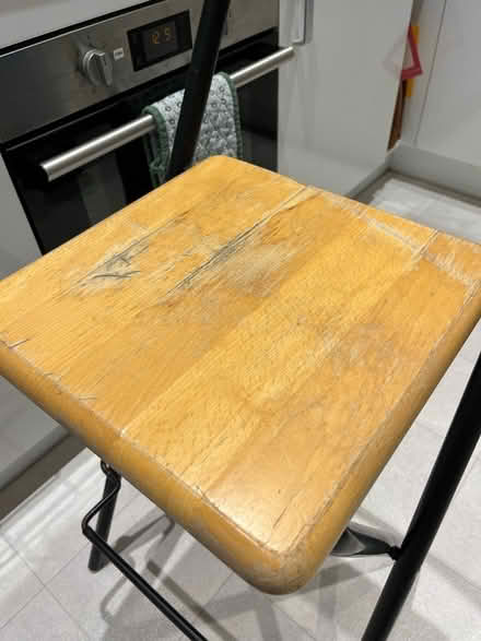 Photo of free High kitchen chair (Maidstone ME16) #2