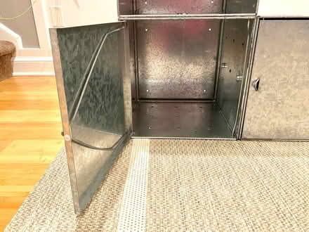 Photo of free Steel stacking storage bins (Cabin John near Bethesda) #1