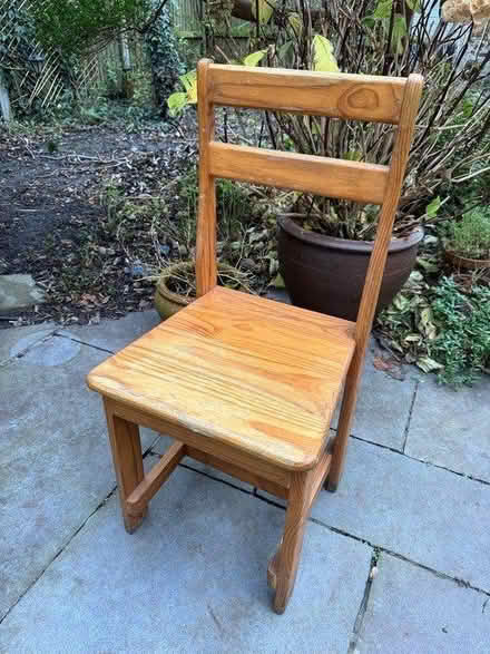 Photo of free 2 Wooden Chairs (TN24) #2