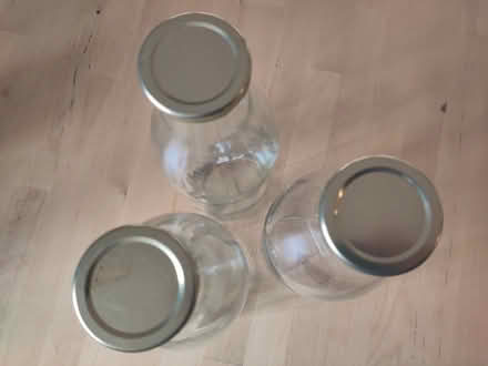 Photo of free Three glass one-litre bottles (St James, Exeter) #2