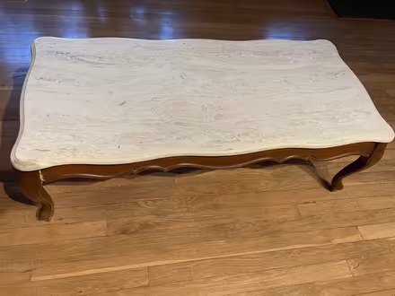Photo of free Marble-top Coffee Table (Westerville) #1