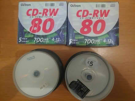 Photo of free CD-R, CD-RW and DVD-R packs (West Drayton UB7) #1