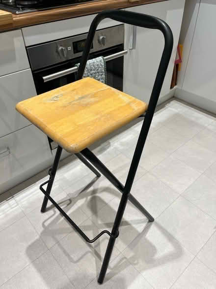 Photo of free High kitchen chair (Maidstone ME16) #1