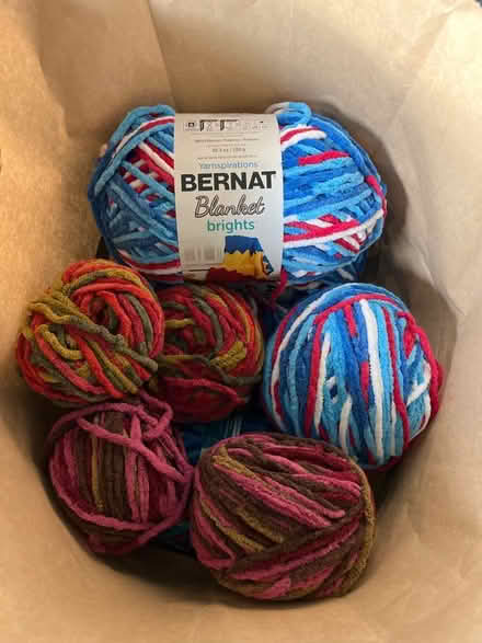 Photo of free Bernat blanket yarn (Burleigh Manor Neighborhood) #1