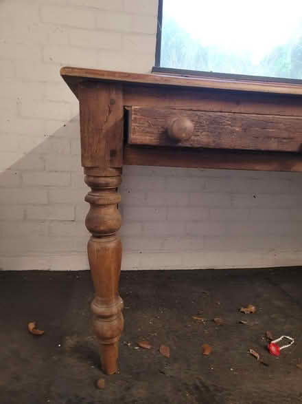 Photo of free Large table with draws (Sacombe SG12) #1