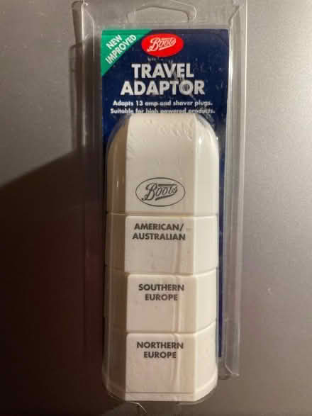 Photo of free Multi Travel adaptor (US/Australia/Europe) (Talbot Village BH10) #4