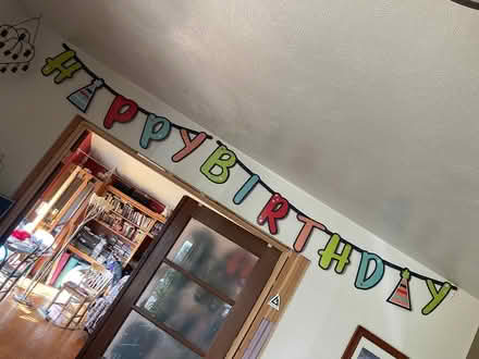 Photo of free happy birthday banner (gunbarrel) #1
