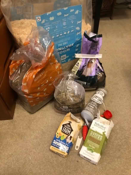 Photo of free Guinea pig cage and equipment (Wokingham RG41) #1